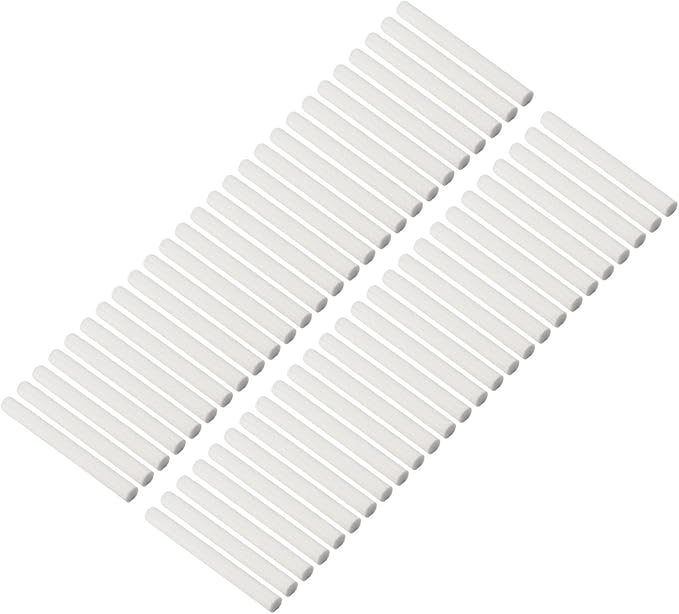 50 Piece Pack Replacement Filter Sponges for Car Essential Oil Diffuser Humidifier Refill Compatible with Vehicle Air Vent Aroma Units
