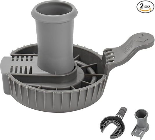 5304518968 Dishwasher Lower Spray Arm Support and 5304506518 Dishwasher Sewer Filter/Trap Drain Filter Replacement for Frigidaire Dishwashers Spray Arm Assembly Replaces 154252101,154292901,154294101