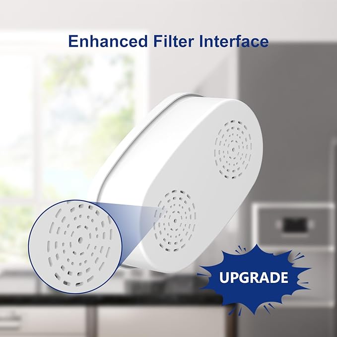 2 Pack Replacement Filter for Water-drop WD-PF-01A Plus,Reduces PFOA/PFOS, Chlorine, Compatible with Water-drop Pitchers，Lasts 3 Months or 200 Gallons