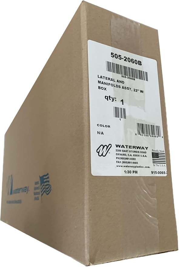 Waterway Plastics 505-2060B Clearwater 22” Swimming Pool Sand Filter Manifold Hub with Laterals Same as 505-2060