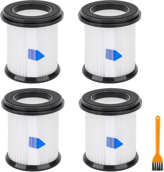 Vacuum Filters Replacement for INSE N5S N5T S6T S6P Pro S610/TMA T120 T121 T151 T150 T220 T210 T181 T180 T220 Cordless Vacuum Cleaner - 4Pack HEPA Filter with Mesh Filter