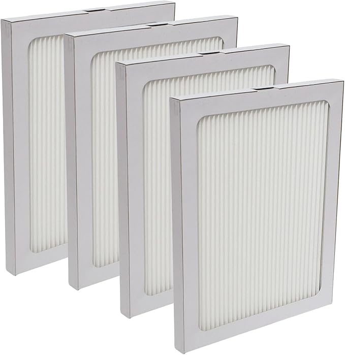 PUREBURG Replacement Filter Compatible with Santa Fe Compact70 Compact2 Ultra70 Dehumidifier, 4-Pack MERV 13 for Air Clean Dust