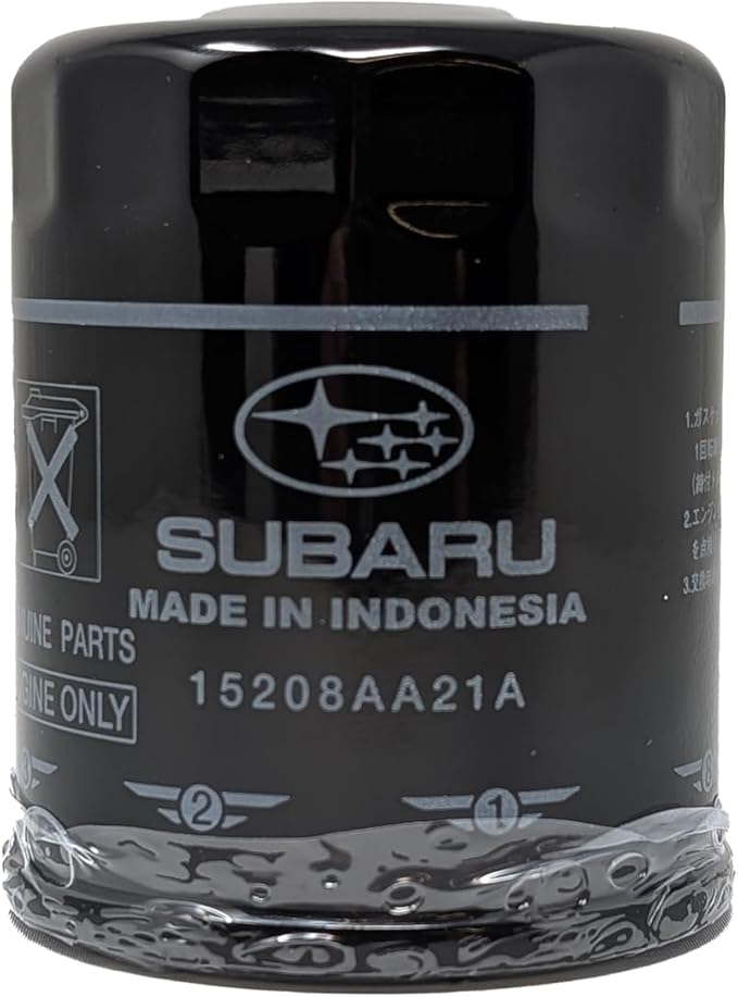 Subaru Engine Oil Filter & Crush Gasket Kit (1, 2, 3, 6, 12 pks available) Outback Legacy Impreza Forester XV Crosstrek Ascent 15208AA21A 803916010 (6 Pack)