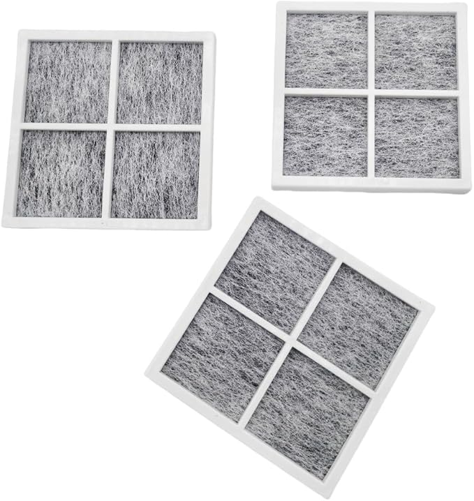 Refrigerator Air Filter Replacement Compatible with LG LFXS26973S LFXS28596S LRFXC2406D LRFXC2416S LRMDS3006D, Pack of 3