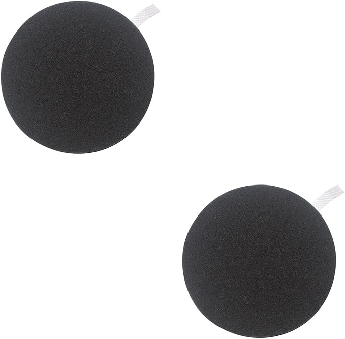 Replacement Filter Compatible with Bissell Powerlifter/CleanView Swivel Rewind Pet Vacuum,Fits Models 2492,2252,2253,2254,22543,2259,2255,2256,2258,2260,1792 Part # 1608225 (Black-2 Pack)