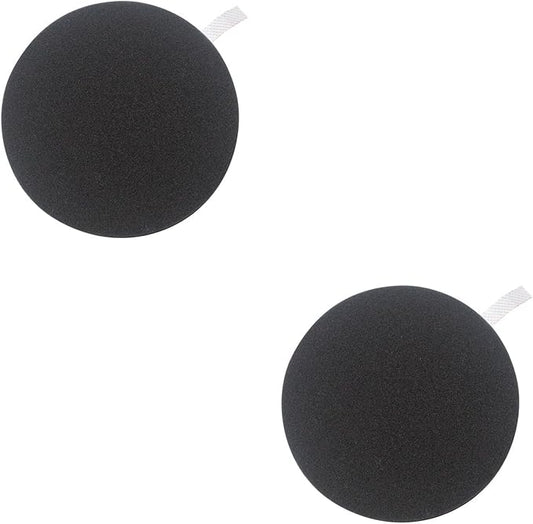 Replacement Filter Compatible with Bissell Powerlifter/CleanView Swivel Rewind Pet Vacuum,Fits Models 2492,2252,2253,2254,22543,2259,2255,2256,2258,2260,1792 Part # 1608225 (Black-2 Pack)