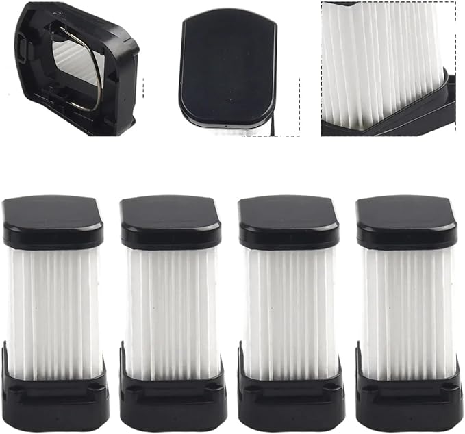 Compatible For 4-Piece Cordless Handheld Vacuum Cleaner Filter Set