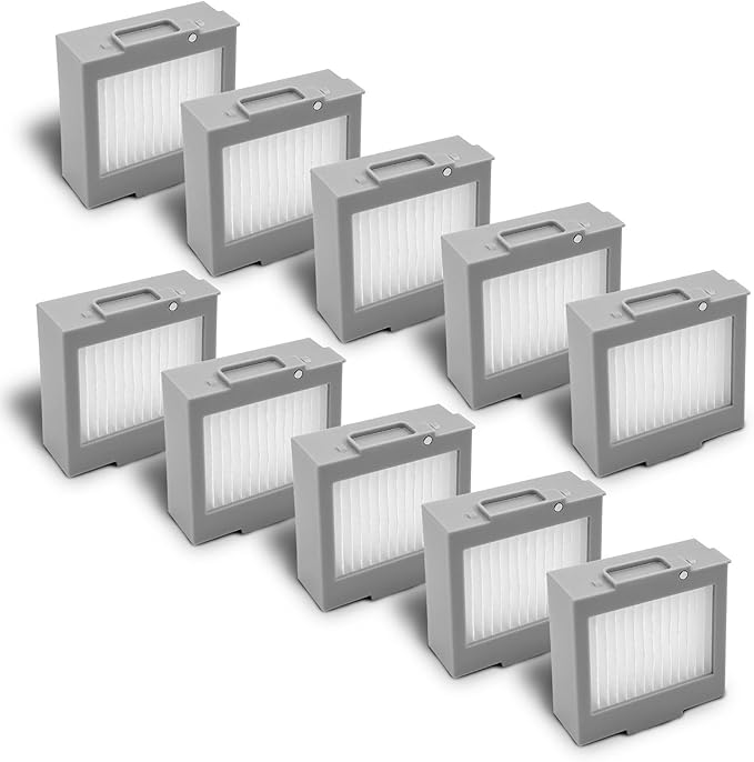 Roomba 705/504 Replacement HEPA Filter Compatible with iRobot Roomba Max 705 Vac Plus 504 Vac Robot Vacuum Cleaner Accessories Part Kit 10-Pack