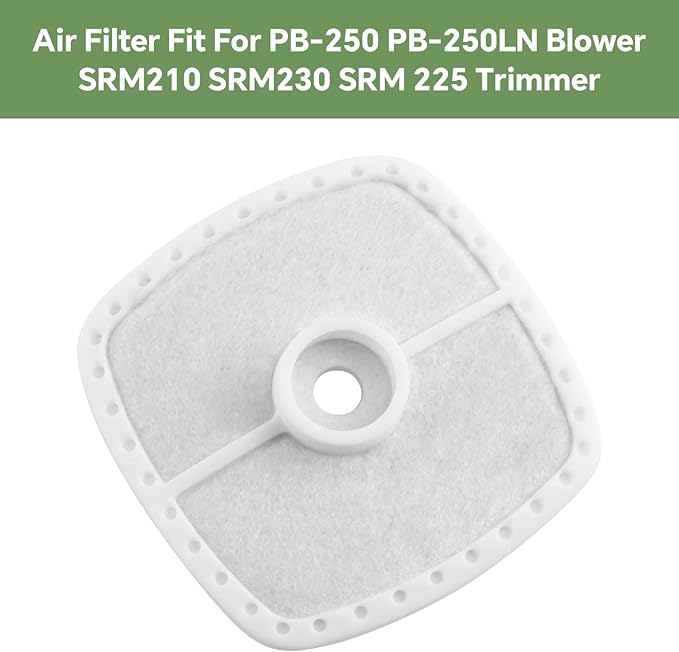 PB-250 PB-250LN ES-250 Air Filter Fuel Line Tune Up Kit for Echo PB 250 PB 250LN PB-200 PB2100 Air Cleaner Blower Parts SRM210 SRM230 SRM225 HC-150 GT-200r GT-225 Trimmer Replace 90097Y