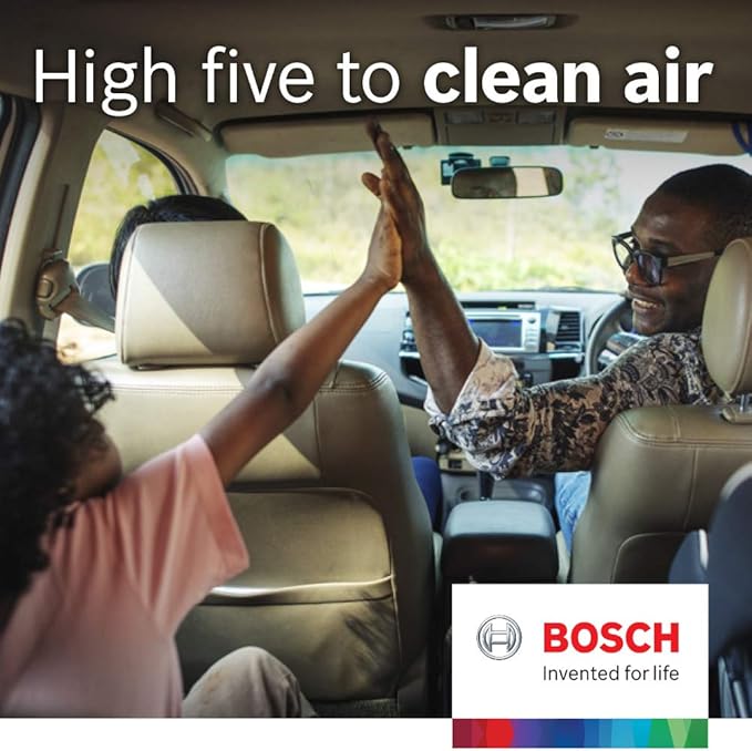 BOSCH 6055C HEPA Cabin Air Filter - Compatible with Select Lexus ES, GS, GX, IS, LS, RX; Subaru Legacy, Outback; Toyota 4Runner, Camry, Corolla, Highlander, Prius, RAV4, Sequoia, Sienna, Tundra + More