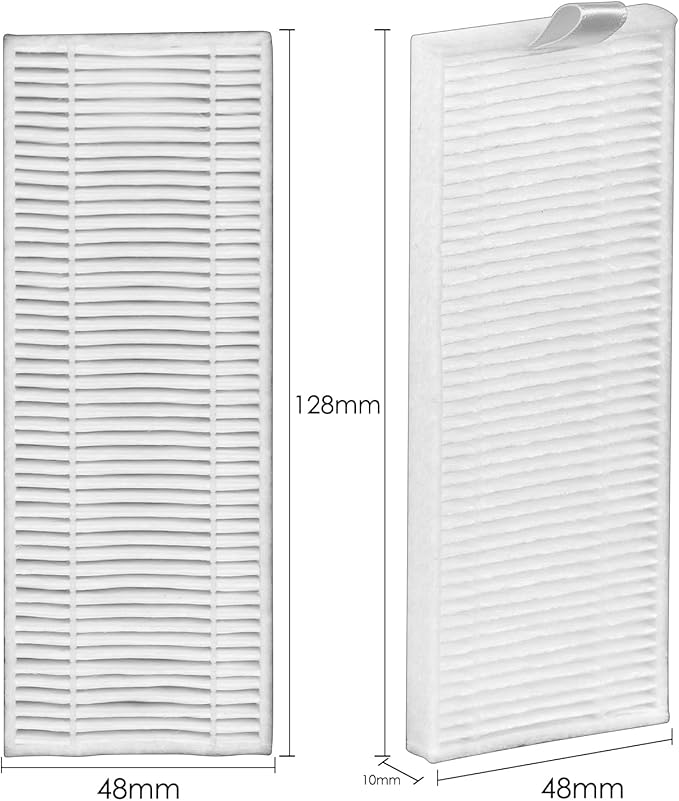 (6 Pieces) HEPA Filter Compatible with Lefant M210B M213S M210S M210 M213, OKP Life K2 K3 K3A K4 K5, Replacement Parts Vacuum filter (NOT FOR M210 PRO)