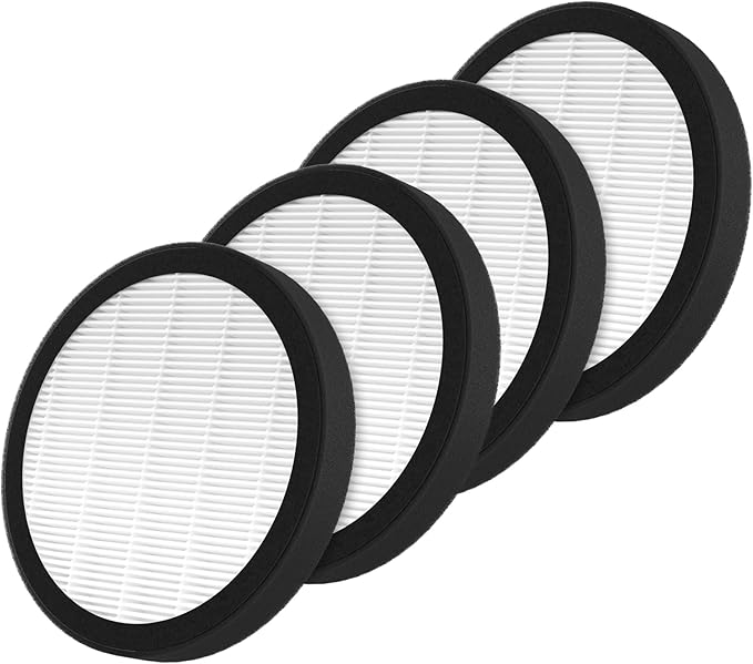 MB-032 Replacement Filter Compatible with TDBYWAE MB-032 Air Purifier, 3-in-1 High-Efficiency Air Filter, 4 Pack