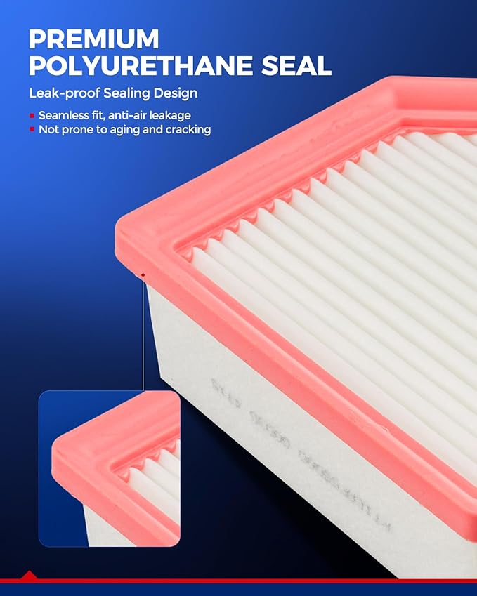 KAX Engine & Cabin Air Filter Kit, Replacement for Mitsubishi Outlander 2022 2023 2024 2025, Replace# CA12967 CF10140