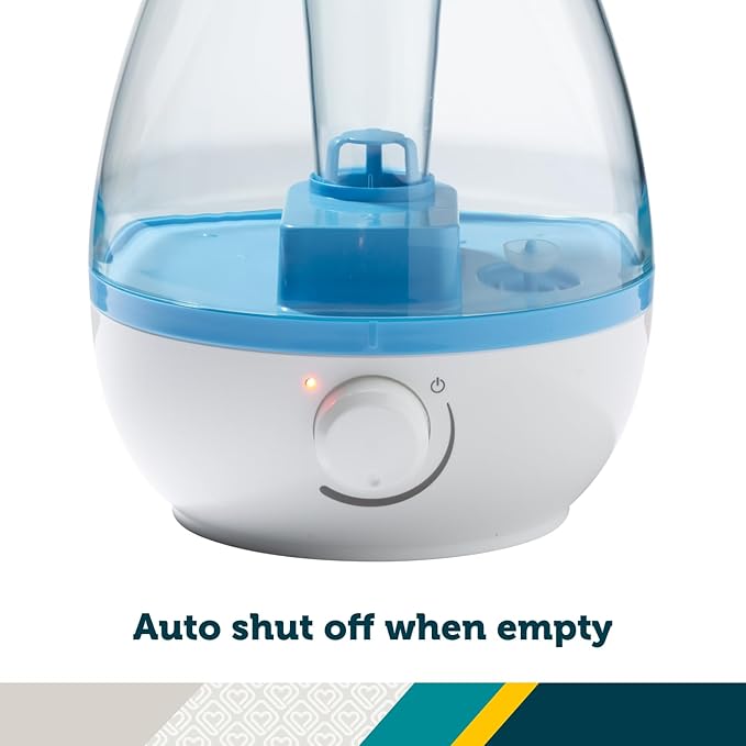 Safety 1st Filter Free Cool Mist Humidifier, Blue