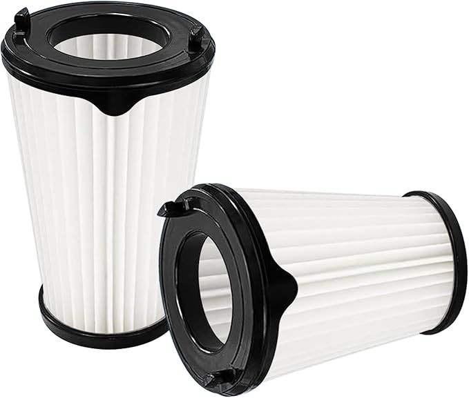 Fette Filter - 2 Pack Vacuum Filters Compatible with Stick Vacuum VAF-1TM EHVS2510AW VS3510AR, Compare to Part# EL65522