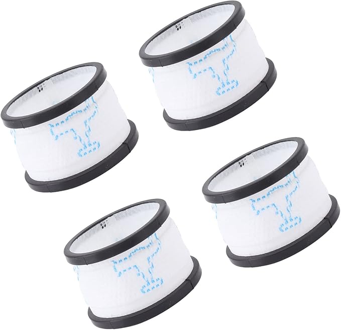 TOPINCN 4 Pack Reusable HEPA Vacuum Cleaner Filters Compatible with S600 S6 Upright Vacuum Cleaner