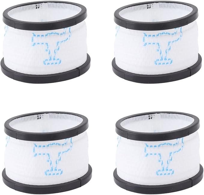 TOPINCN 4 Pack Reusable HEPA Vacuum Cleaner Filters Compatible with S600 S6 Upright Vacuum Cleaner