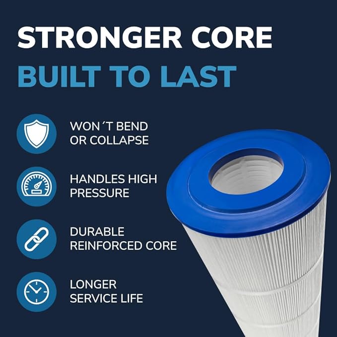 FP-33250 Pool Filter Cartridge Replacement for Jandy CS250, 11088514, Hayward R0462500 – Swimming Pool Filter System - Clean Water Filtration – 1 Pack, 250 SQFT