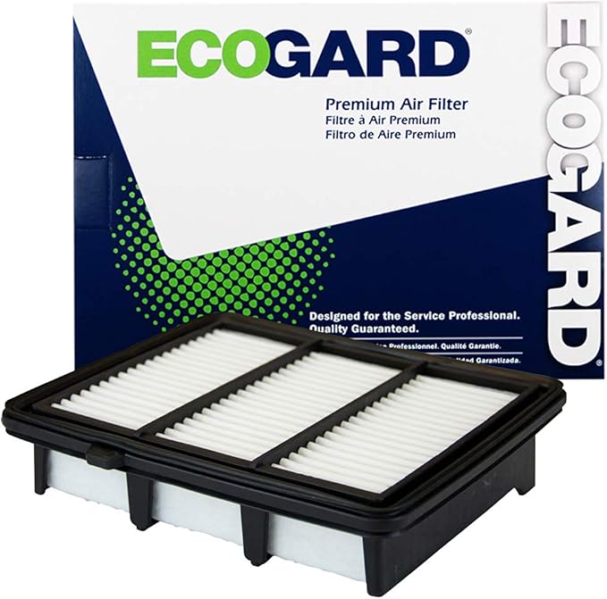 ECOGARD XA11569 Premium Engine Air Filter Fits 2018-2022 Honda Accord 1.5L
