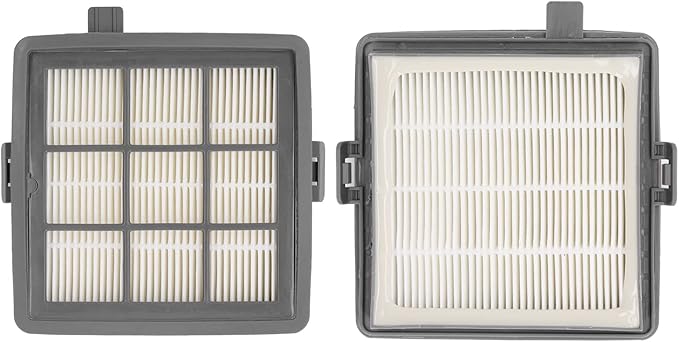 2pcs Air Purifier Replacement Filter, High Efficiency Particulate Air Filter Replacement Set Replacement HEPA Filters Vacuum Scrubber Filter