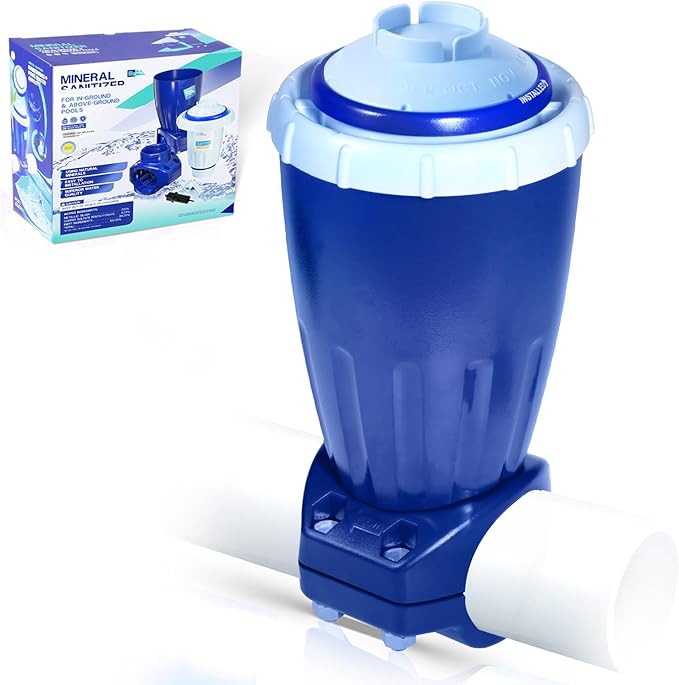 W20086 W28175 Replacement for Nature2 Express Mineral Cartridge with Vessel for Pool System, for In-Ground & Above-Ground Pools up to 30,000 Gallons, W20171, W20080, W26775