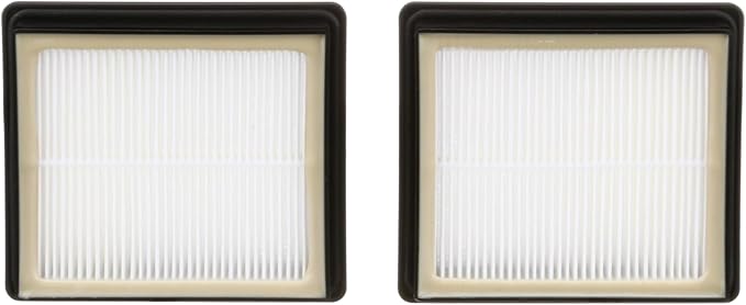 ProTeam 107315 HEPA Replacement Filter Twin Pack, HEPA Media Vacuum Filter , White