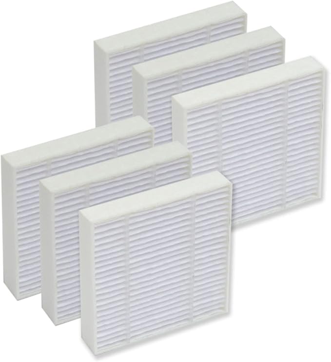 PUREBURG Replacement Filter Compatible with AURORA, 4WDKING, KENGEE, TILKOM Electrical Air Purifier AM99, Pack of 6, H13 True HEPA For Air Clean Dust