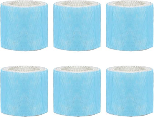 6 Pack Humidifier Filters HAC-504 Replacement for Honeywell Humidifier Filter, Filter A Humidifier Filter Replacement for HCM300/350/600/700 Honeywell Humidifier, Blue