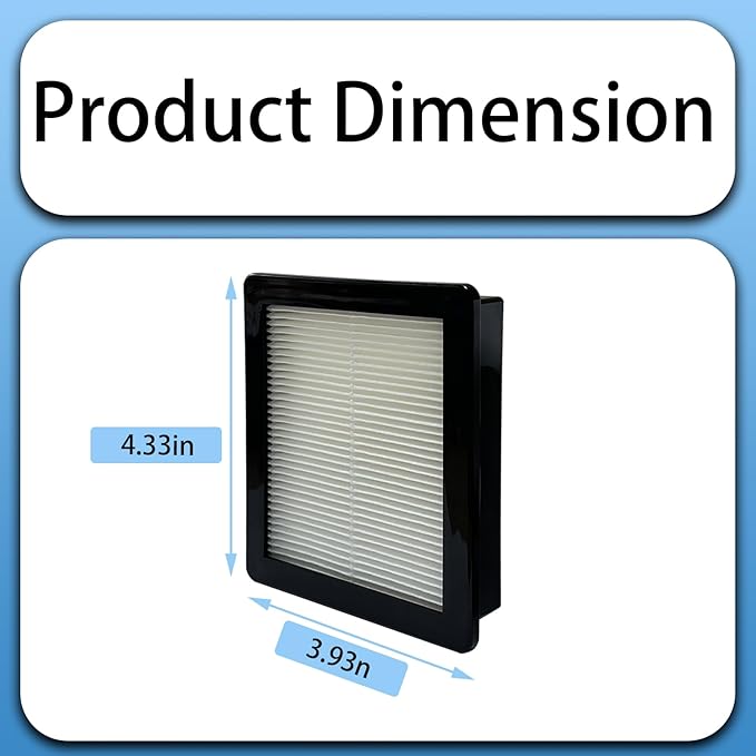 18 Pack 107315 HEPA Filter Compatible with Proteam Super Coach Pro 6, Pro 10, FS 6 & GoFree Flex Pro Backpack Vacuums
