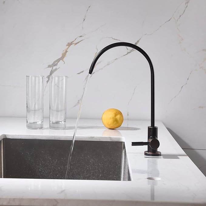 Drinking Water Faucet Oil Rubbed Bronze, Kitchen Water Purifier Tap/Faucet for Non-Air Gap Reverse Osmosis Water Filter System