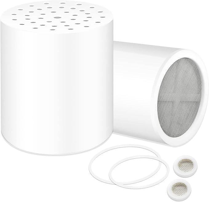 3-pack 20 stages Shower Filter Compatible for Aquabliss SF100/SF220/SFC100/SFC220 Showerhead Filter, Universal Shower Filter