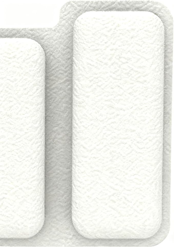 Premium Cat Fountain Filter 8.4x4.3x1cm, Odor Removal Filter Set with Sponges for Pet Drinking Dispenser, Apartment, Indoor Use, Daily Maintenance