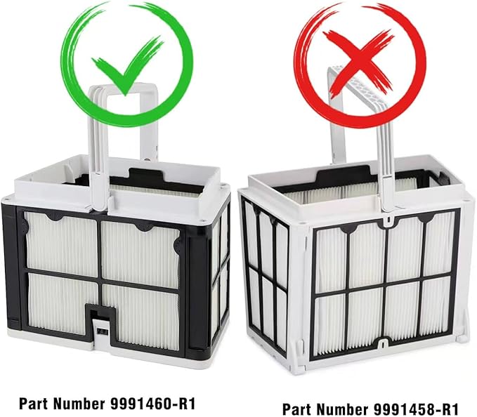 Ultra Fine Filtration Basket Compatible with Dolphin Robotic Pool Cleaners: S50, Active 15, Echo, Nautilus CC, Encore, E10, E20, Proteus DX3,Solo, Advantage.Maytronics Part Number: 9991460-R1