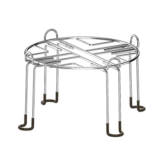 Water Filter Stand 6" Tall by 9" Wide Compatible with Berkey Big, Royal and Travel System, Countertop Stainless Steel Stand for Most Medium Gravity Fed Water Coolers