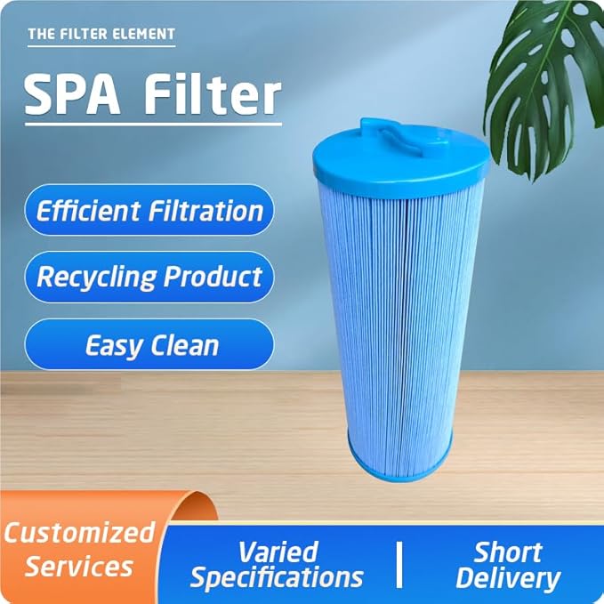 Malaka Spa Hot Tub Filter Cartridge Compatible with PWW50L 4CH-949 FC-0172, Replacement Filter, 2-Pack (Blue)