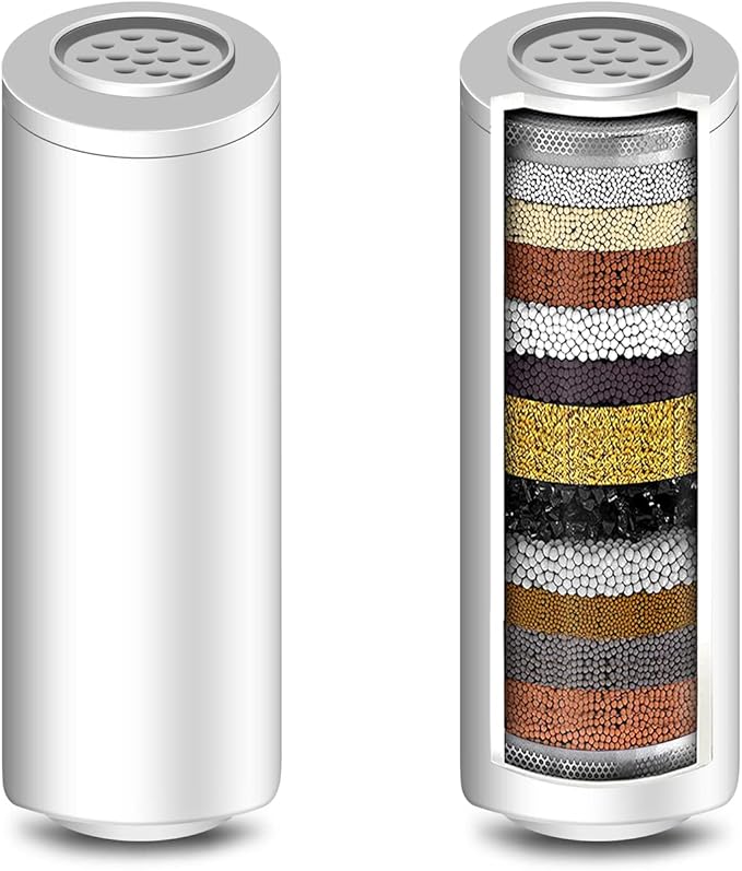 INAVAMZ 2 Pack Replacement Shower Filter Cartridge