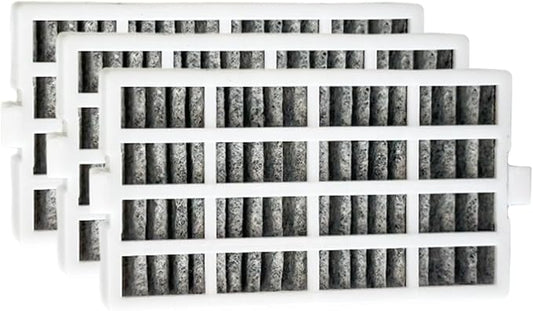 3 Pcs Refrigerator Air Filter Replacement Fit for Whirlpool WRV986FDEM01, WRV996FDEE00, WRV996FDEE01, WRV996FDEE02