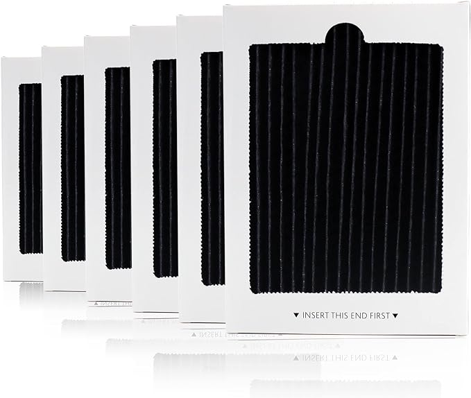 Refrigerator Air Filter Replacement for Frigidaire PAULTRA Pure Air Ultra and Electrolux EAFCBF Fridge Replace 242061001, 242047801, 242047804-6 Pack by Funmit