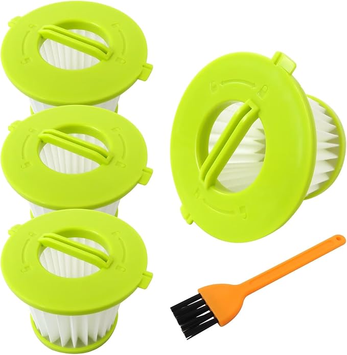 Replacement Filter 4-Pack for Hoover for ONEPWR for BH57400V & for HART for HPHV34, Fits Multiple Cordless Vacuums