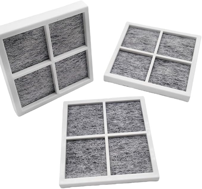 Refrigerator Air Filter Replacement Compatible with LG LFXS26973S LFXS28596S LRFXC2406D LRFXC2416S LRMDS3006D, Pack of 3