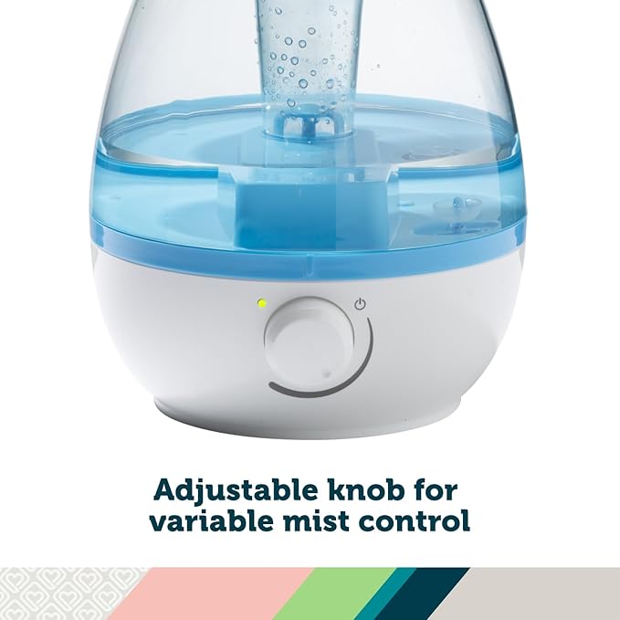 Safety 1st Filter Free Cool Mist Humidifier, Blue