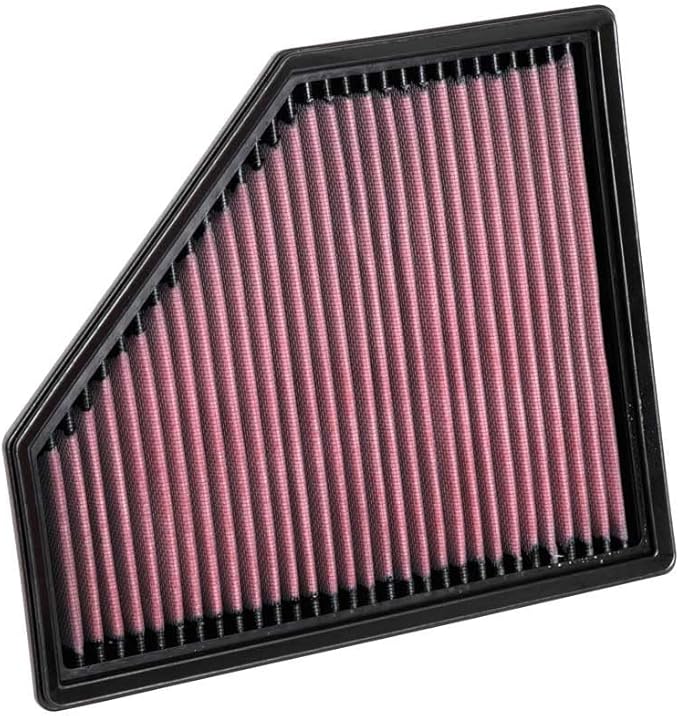 K&N High-Flow Original Lifetime Engine Air Filter: Increase Power: Premium, Washable: Compatible with 2019-2026 BMW: (See Product Description for Select Models) 33-3136