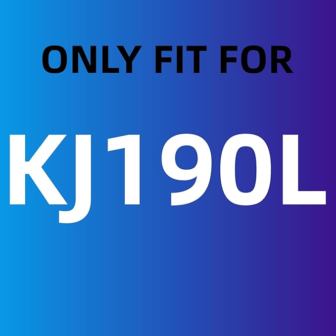 KJ190L Pet Care Washable Filter For MOOKA KJ190L Air Purifier, 3 Stage Filtration KJ190 Filter Removes Pollen Smoke Pet Hair Dust, More Activated Carbon For Pet Odor and Dander, 2 PACK for Pets
