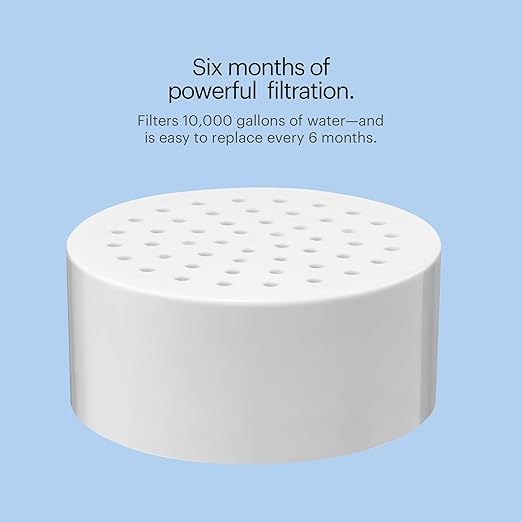 Brondell VivaSpring Universal Compact Shower Filter Replacement Water Filter Cartridge FF-30