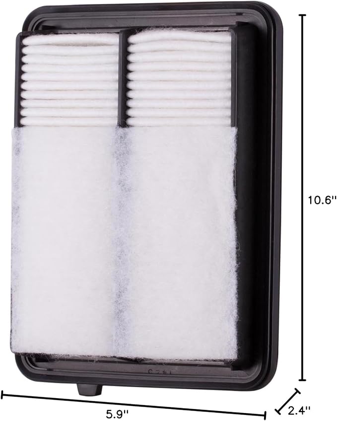 ECOGARD XA11608 Premium Engine Air Filter Fits 2017-2024 Nissan Kicks, 2020-2025 Versa, 2025-2026 Kicks Play