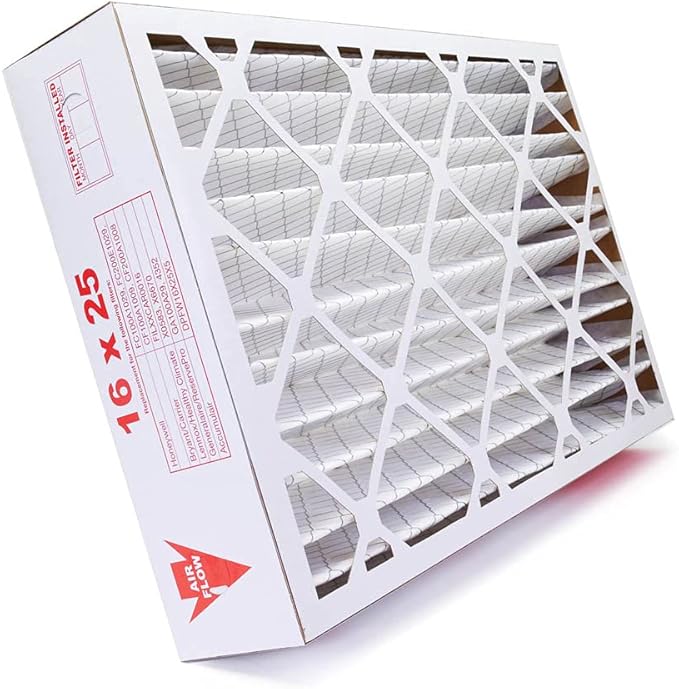 AIRx Filters 16x25x5 Furnace Filter MERV 8 HVAC AC Air Filter, Replacement for Bryant Carrier CARF8250606 FILBBCAR0016, Easy Installation, Reduces Dust & Pollen, 2-Pack