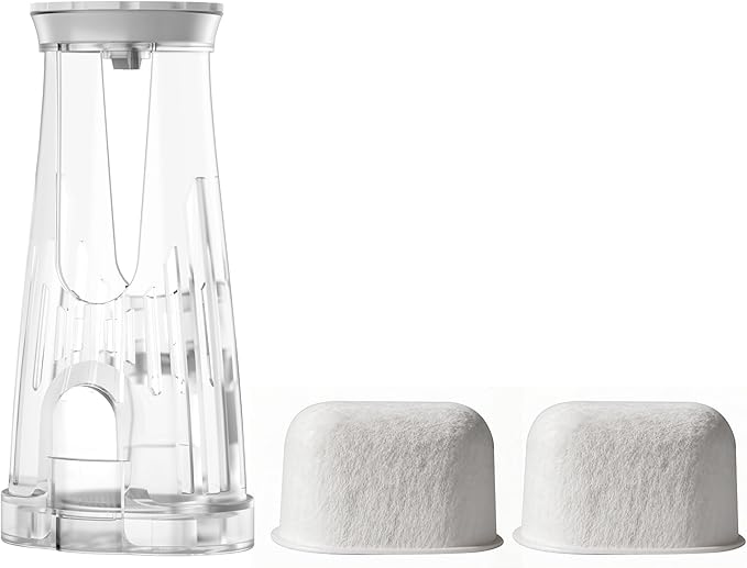 Water Filter Holder and 2 Water Filter Replacement for Keurig 2.0 K-Compact, K-Duo, K-Duo Gen 2, K-Duo Essentials, K-Latte, K200, K250 Coffee Makers Starter Kit