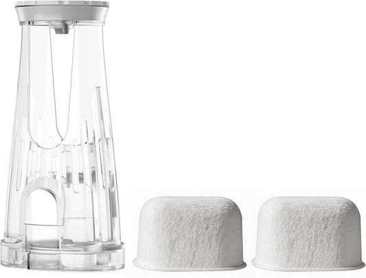 Water Filter Holder and 2 Water Filter Replacement for Keurig 2.0 K-Compact, K-Duo, K-Duo Gen 2, K-Duo Essentials, K-Latte, K200, K250 Coffee Makers Starter Kit