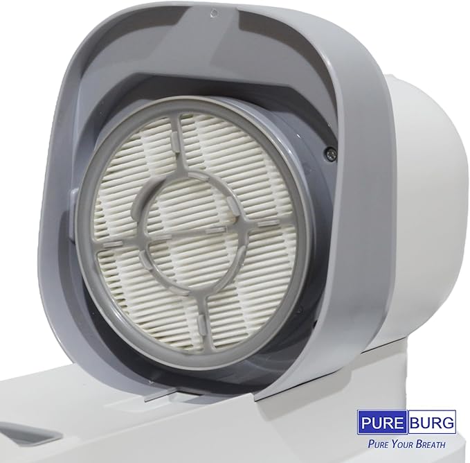 PUREBURG Replacement Filter Compatible with the Bawetech B2,MAS-503-PLUS-US and Buenkee Pet Grooming Kit and Vacuum, 2 HPEA 4 Carbon Filter & 4 Pre Filters, 10 Piece Pack