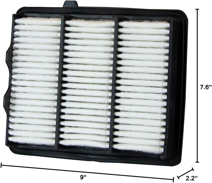 ECOGARD XA11569 Premium Engine Air Filter Fits 2018-2022 Honda Accord 1.5L (Pack of 6)